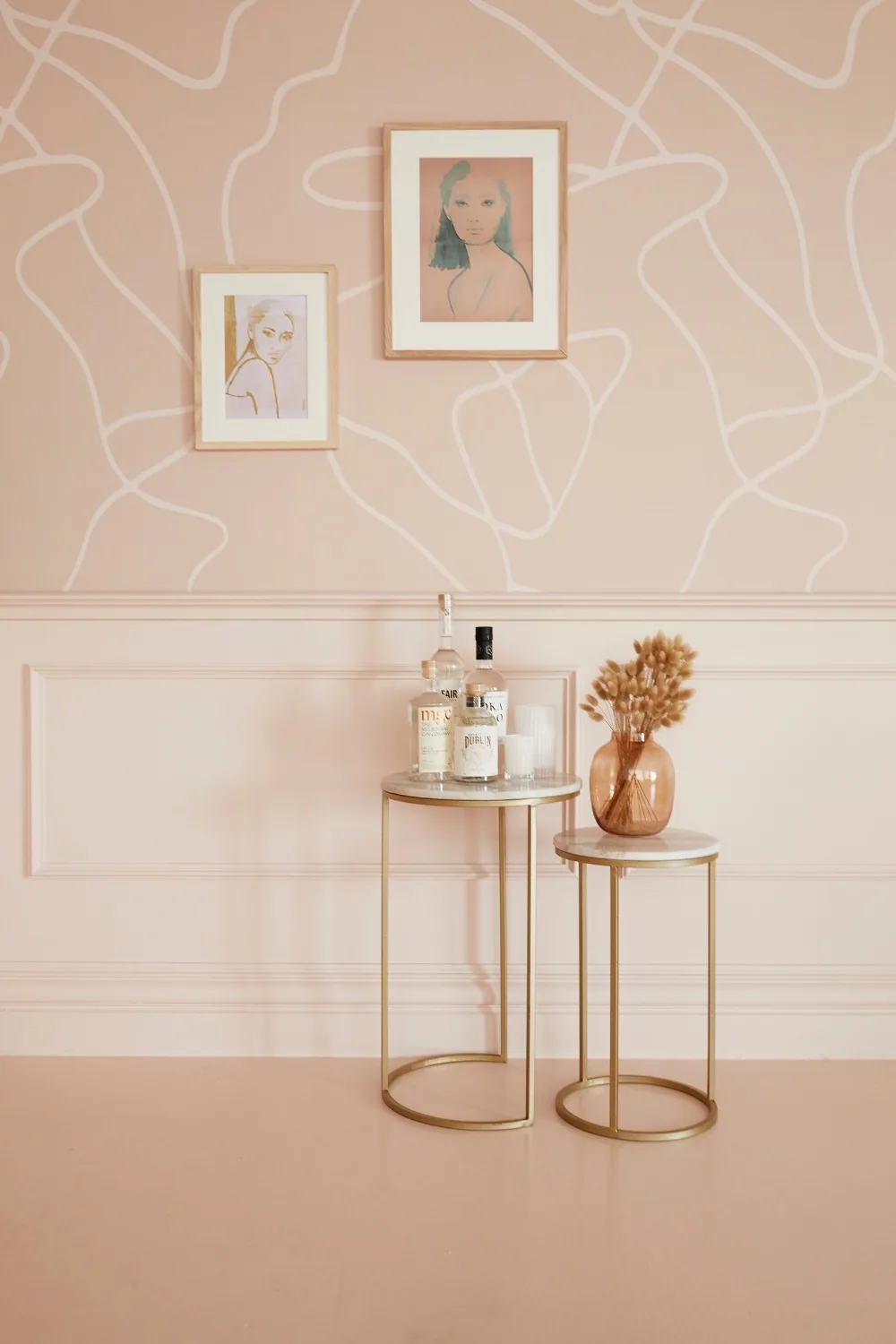 Three Birds Wainscoting Style ~ Get The Look