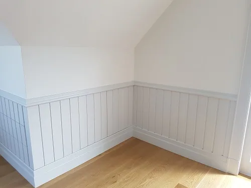 skirting and chair rail