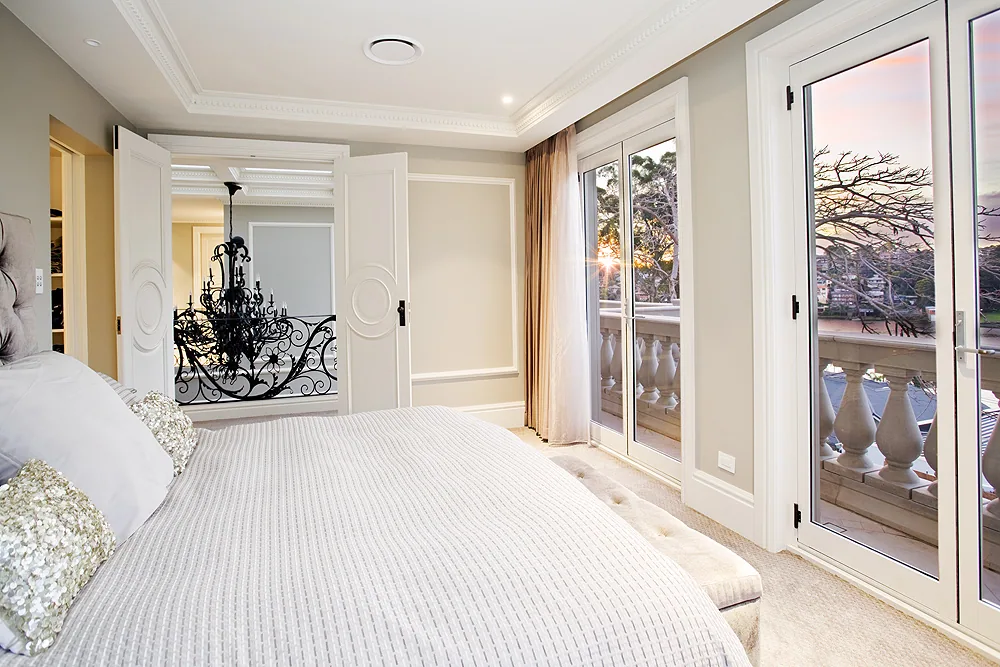 french palatial bedroom
