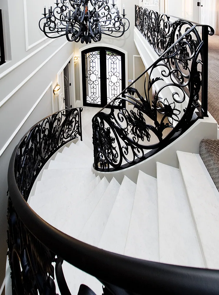 french palatial stairs