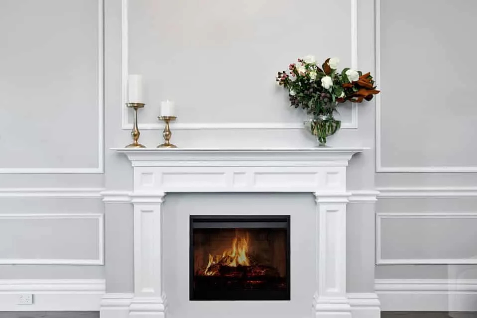 Makeover fireplace this winter to look good for summer