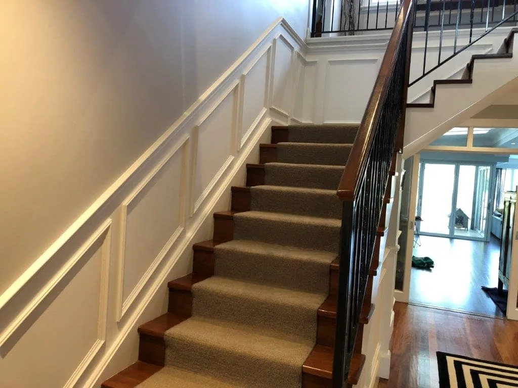 Mediterranean Inspired Wainscoting