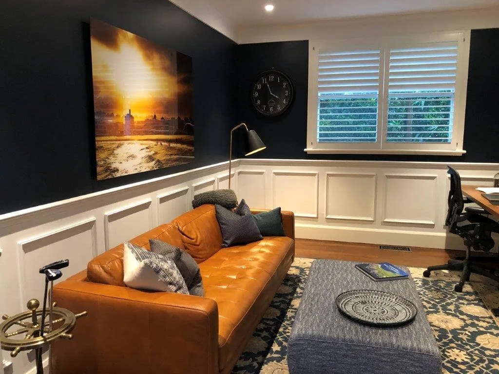 Mediterranean Inspired Wainscoting