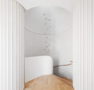 contemporary stair case