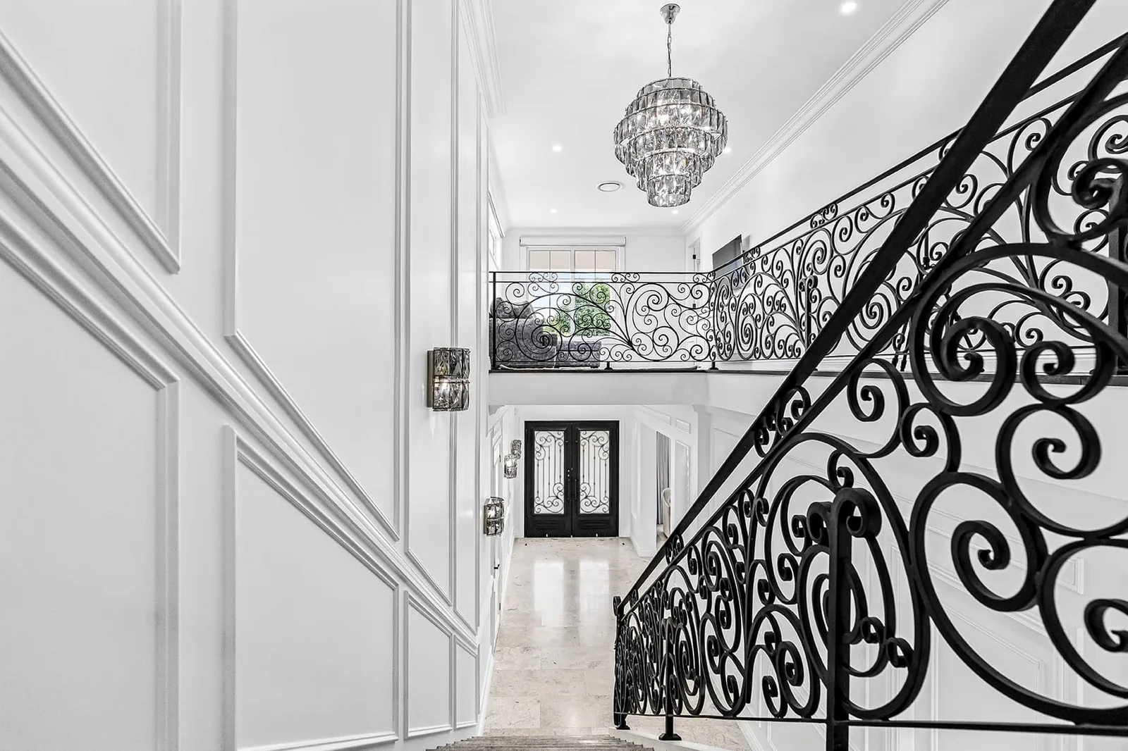Makeover your Staircase with Wainscoting