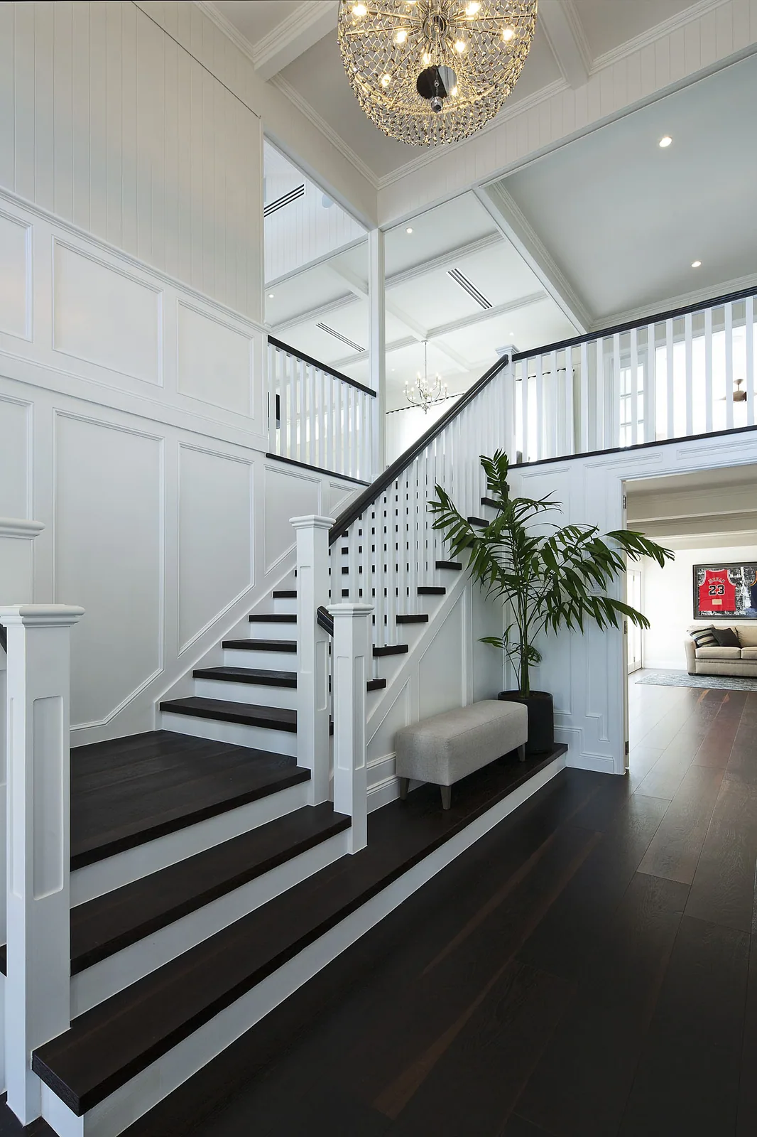 Modern Hamptons Hallway