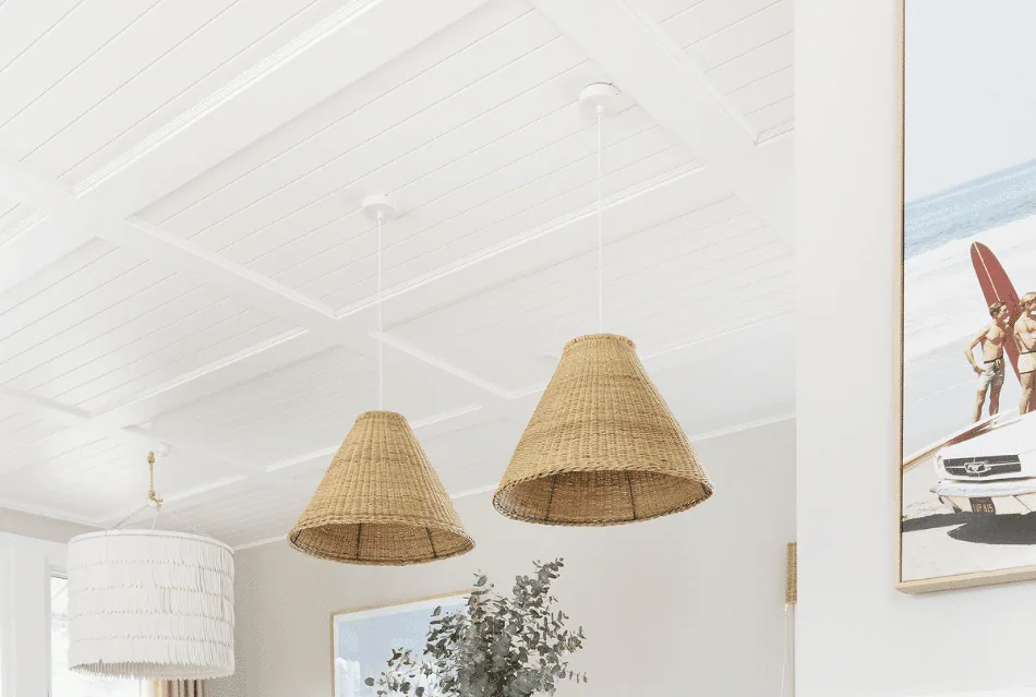 How to create a DIY grid ceiling